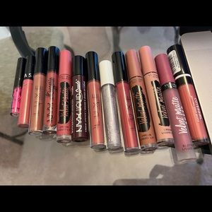 Lot of 13 various lipglosses